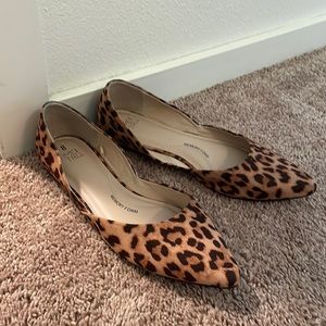 Time and Tru cheetah print flats